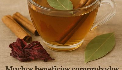 Té de Jamaica, Canela y Laurel: La Infusión Natural que Desintoxica, Adelgaza y Revitaliza