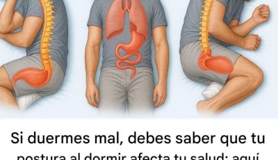 Cambia tu postura al dormir: evita el dolor cervical, el reflujo y protege tu corazón