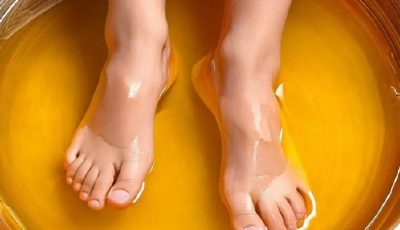 Me remojé los pies en vinagre de sidra de manzana. Quince minutos después, vi esto