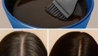 Tinte de cáscara de nuez para oscurecer el cabello sin usar químicos
