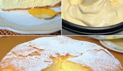 Pastel de nube de la bisabuela: un postre sin harina