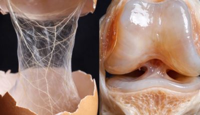 CÁSCARA DE HUEVO: CUANDO LA RODILLA SE QUEDA SIN COLÁGENO