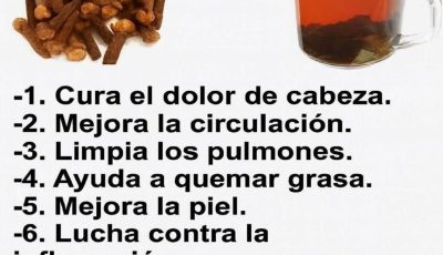 Receta Paso a Paso de Té de Clavo de Olor