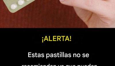 ¡NOTA! Estos comprimidos no se recomiendan porque pueden provocar coágulos de sangre y
