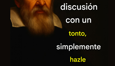 Galileo Galilei: La forma más inteligente de ganar una discusión con un tonto (y otras lecciones para una mente fuerte)