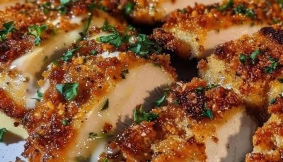 Garlic Parmesan Crusted Chicken