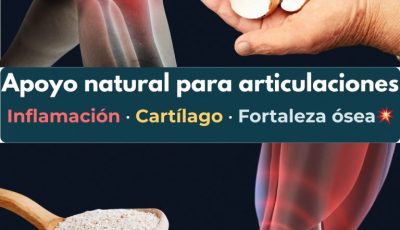Mi madre no podia caminar por el dolor en sus rodillas, hasta que le prepare la cascara de huevo