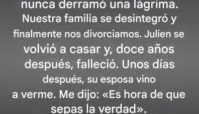 Por qué mi marido nunca lloró, hasta que supe la verdad años después