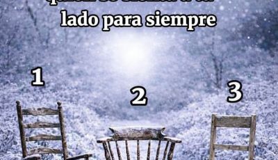 Elige una silla para ver quién se sienta siempre a tu lado