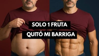 Derrite la grasa del estómago con la combinación de estas dos frutas