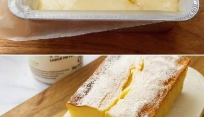 Lo hago todas las noches y no he subido ni un kilo. Es el único pastel que puedo comer después de cenar. ¡Solo tiene 90 calorías!