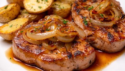 ¡Quien inventó esta receta merece una medalla! ¡Mi receta secreta de chuletas de cerdo!