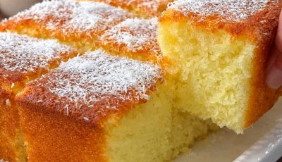 Torta de limón casera en 5 minutos: se deshace en la boca y sin balanza.