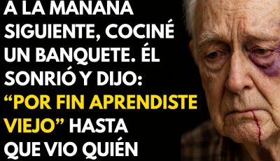 Mi hijo me puso la mano encima. A la mañana siguiente le serví el desayuno… y justicia.