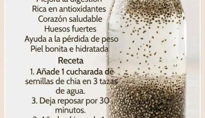 Esto es lo que pasa en tu CUERPO cuando consumes SEMILLAS DE CHÍA en AYUNAS
