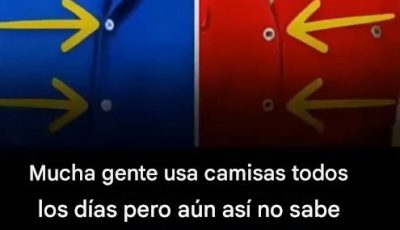 ¿Por qué los botones de las camisas de mujer están a la izquierda? La fascinante historia detrás de un pequeño detalle.