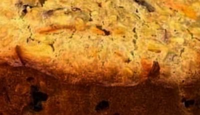 Rustic Carrot & Raisin Harvest Cake