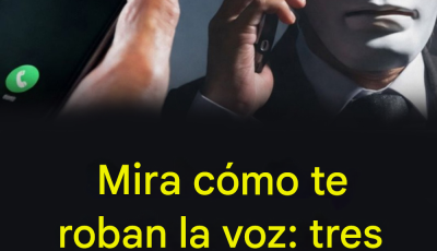 Mira cómo te roban la voz: tres palabras que nunca debes decir por teléfono para evitar estafas.