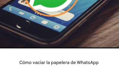 A continuación te explicamos cómo vaciar la papelera de WhatsApp para liberar espacio de almacenamiento y acelerar tu teléfono móvil.
