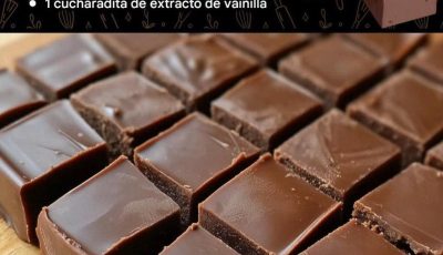 Fudge de 3 minutos: ¡No te pierdas esta receta!