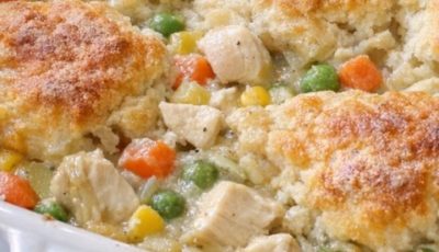 Southern 6-Ingredient Chicken Pot Pie Bake