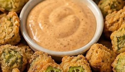 Crispy Fried Okra Bites